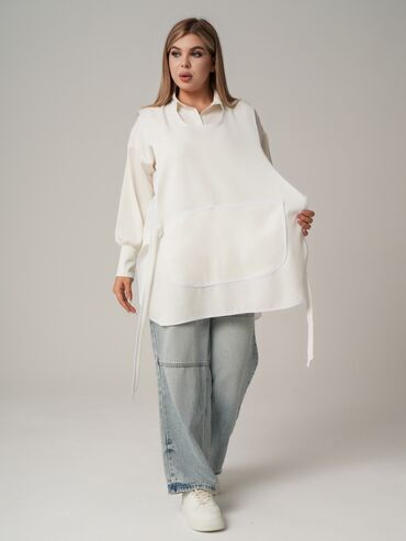 Спецодежда: Стильный и удобный фартук, созданный для ежедневной работы. Модель — 15