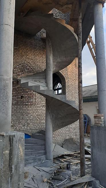 Бетонные лестницы: Киргизистан буйинча либой сложний бетоний лестнитсаларни жасаймиз 7 — 8