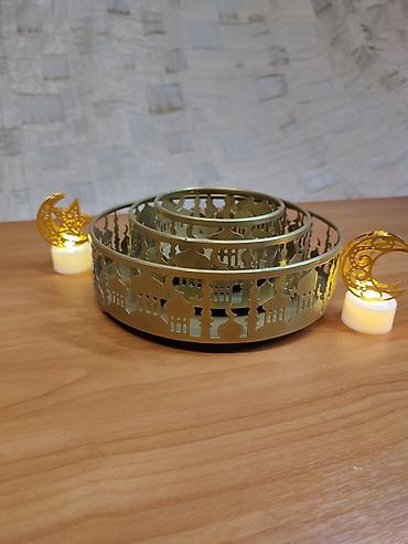 Подарки и сувениры: ПОСУДА для ИФТАРА,в арабском стиле. Сделано под золото.Будет at lalafo.kg — 7 Подарки и сувениры: ПОСУДА для ИФТАРА,в арабском стиле. Сделано под золото.Будет — 7