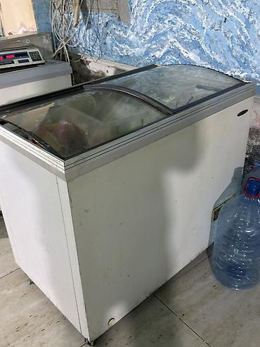 Холодильное оборудование: 2 qapılı vitrin soyuducu satılır. İşlək vəziyyətdədir, soyutması var — 1