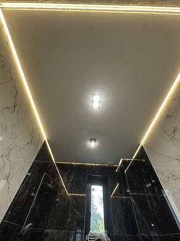 Натяжной потолок: Натяжной потолок Глянцевое, Матовое, 3D потолки Гарантия, Бесплатная консультация, Бесплатный замер — 4