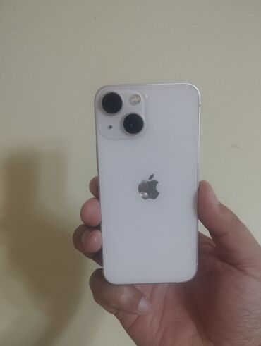 Apple iPhone: IPhone 13 mini, Б/у, 128 ГБ, Белый, Зарядное устройство, 85 %