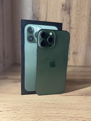 iphone 4с: IPhone 13 Pro Max, Б/у, 256 ГБ, Alpine Green, Коробка, 86 % — 1