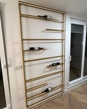 male komode: POLICA ZA VINO IZRADA PO MERI F449 | Izrada nameštaja po meri — 1