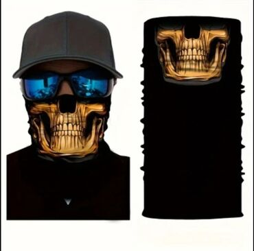 Digər kişi geyimləri: Maya qiymətinə maska yəni şərf var moto və velosiped sürərkən istifadə — 10