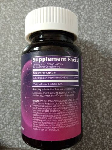 Suplementi: Dhea Nove neotpakovane kutije,vise brendova. 50mg 3200din — 5
