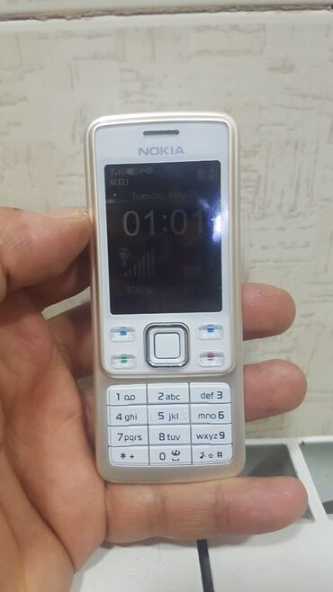 telefon ucun zengler: Nokia 1, < 2 GB Memory Capacity, rəng - Ağ, Düyməli