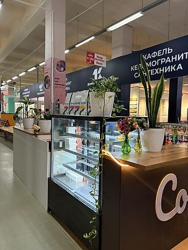 кафе ош: Кофейная стойка/островок с оснащением для продажи напитков и десертов — 1