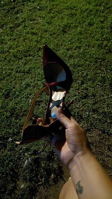stephane christian: Туфли, 36, Christian Louboutin, Б/у, цвет - Красный, Самовывоз — 3