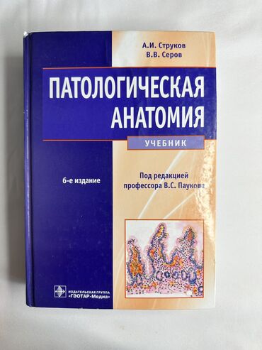 книги анатомия: Учебник по патологической анатомии в твердом переплете Состояние