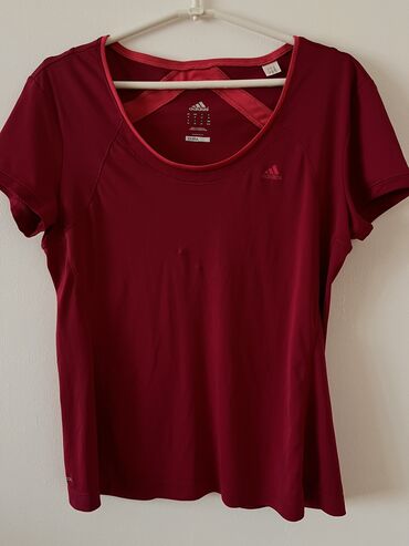 majice sa otvorenim leđima: Adidas, M (EU 38), bоја - Roze