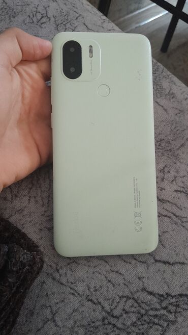 telefon aksesuarları baki: Xiaomi Redmi A1 Plus, 32 GB, rəng - Ağ, 
 Barmaq izi