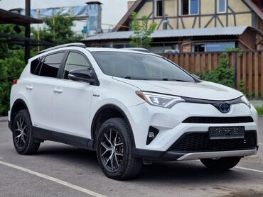 машина электрические: Toyota RAV4: 2017 г., 2.5 л, Автомат, Гибрид, Кроссовер