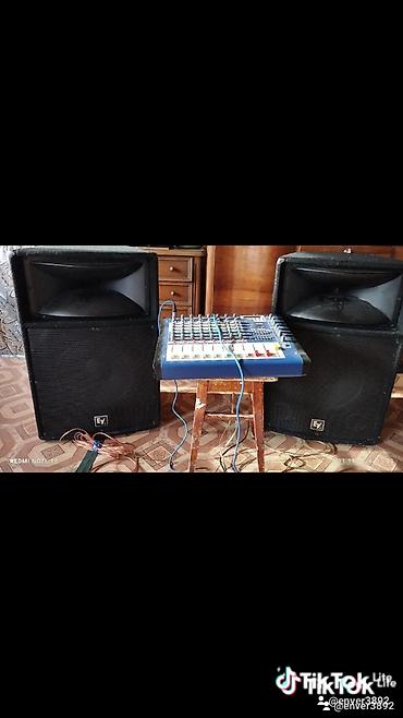 ses mixeri: İşlənmiş Kolonka, Növ - Akustik, rəng - Qara — 1