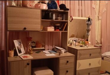 sumqayit 2 ci el mebel: Oğlan və qız üçün, Yeni, Siyirməli, Yazı masası, Stullar ilə