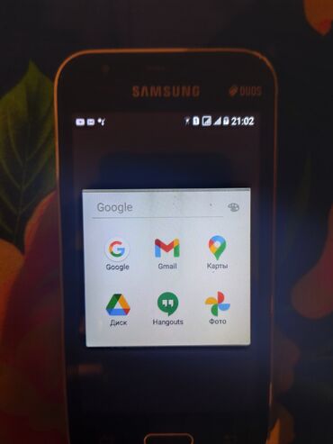 Уюлдук телефондор жана аксессуарлар: Samsung Galaxy J1 Duos, Колдонулган, 8 GB, түсү - Кара, 2 SIM