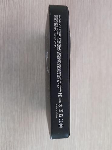 micro cd: Magnetic Wireless Power Bank CJ25 - Емкость: 10 000 мА·ч (37 Вт·ч) - — 1