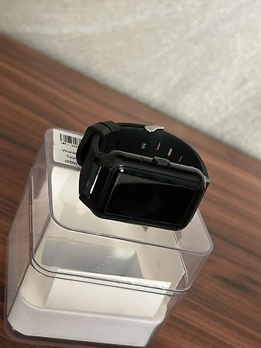 Ağıllı saat – qara rəngdə, düzbucaqlı sensor ekranlı model. - Silikon lalafo.az -da Ağıllı saat – qara rəngdə, düzbucaqlı sensor ekranlı model. - Silikon