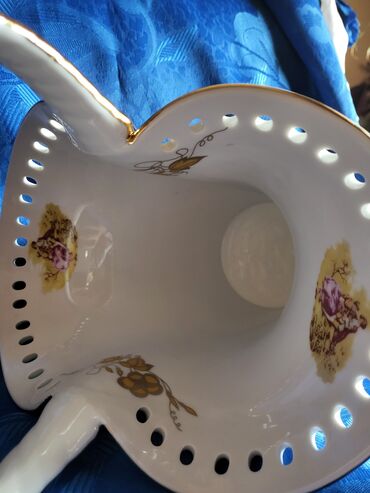 Ostali kućni dekor: Vaza,korpa nova vintaz Lordshade porcelan. Perfektan profesionalni — 12