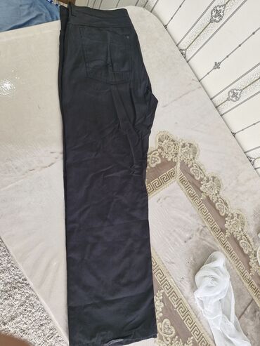 итальянские брюки мужские: Брюки цвет - Черный
