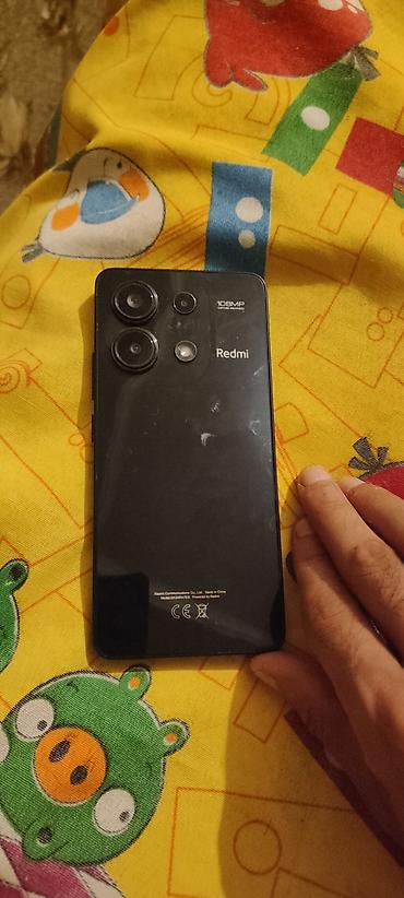 Redmi: Redmi Note 13, 256 GB, rəng - Qara, Zəmanət, Sensor, Barmaq izi — 3