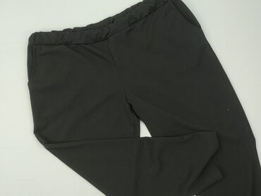 spodnie z c a: Material trousers for women, size 3XL