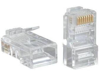 модем сетевой адаптер: Обжимной коннектор RJ45 Ethernet (8P8C), категория 5е. До 20 шт - по 7