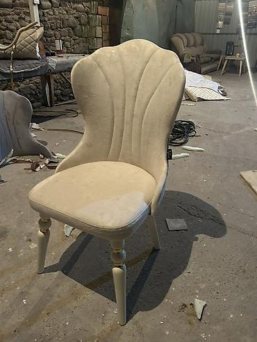 Sifarişlə oturacaqlar: Mətbəx üçün, Qonaq otağı üçün, Taxta, Parça, Türkiyə, 2 il zəmanət, Kredit yoxdur — 3