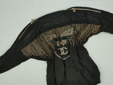 bluzka z aplikacją i kryształkami: Bluza damska
, rozmiar 8XL