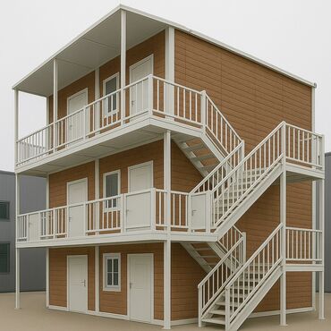 Офисы: Модулдук үй 6×3 — офис, соода түйүнү же убактылуу жашоо үчүн эң сонун — 4