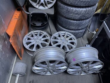 шины и дискы: Литые Диски R 15 Toyota, Комплект, отверстий - 4, Б/у