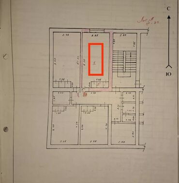 ош сатылат: 18 м², Без мебели