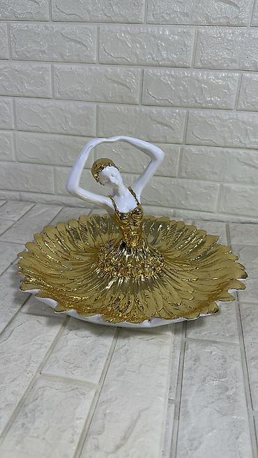 ceyran sekilleri: Fiqur, Keramika, rəng - Qızılı — 1