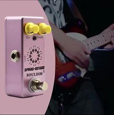 bas gitara cena: SPRING REVERB MINI PEDALA EFEKAT | Slanje po dogovoru ili lično — 10
