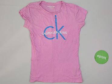 bluzki karl: Calvin Klein Jeans, T-shirt damski, rozmiar XS — 2