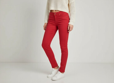 mohito spodnie jeansy: Jeansy damskie, rozmiar XS