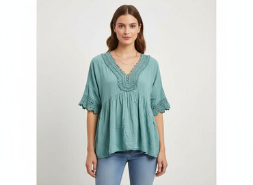 bluzki bawełniane tureckie: New Collection, Women's blouse, size XS