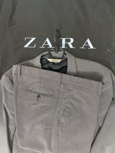 palto zara trafaluc: Костюм 6XL (EU 52), цвет - Серый
