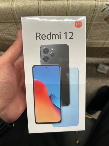 kreditlə telefon: Xiaomi 12, 256 GB, rəng - Qara, 
 Kredit