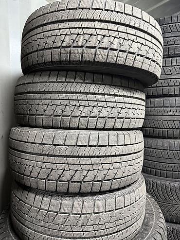 Шины 225 / 55 / R 17, Зима, Б/у, Комплект, Легковые, Япония, Bridgestone