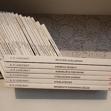 Bədii ədəbiyyat: H. P. Lovecraft – 6 kitabdan ibarət tematik dəst (Türkcə) Nəşriyyat — 2