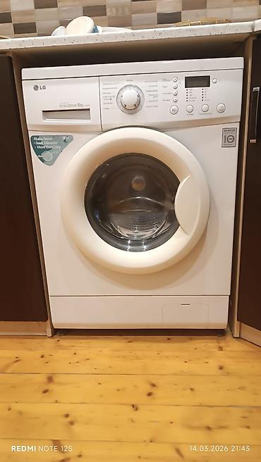 elektrik matoru: LG önyükləməli paltaryuyan maşın - Model xətti: LG Direct Drive - — 1