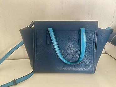 Çantalar: Salvatore Ferragamo original qadın çantası - Material: həqiqi dənəli — 6