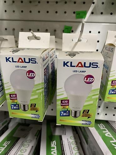 LED‑лампа KLAUS, модель A60 - Мощность: 7 Вт (эквивалент ~60 Вт