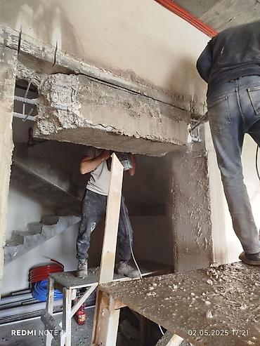Beton işləri: Salamlar.Azərbaycanin istənilən bölgəsində beton kəsmə beton deşmə — 10