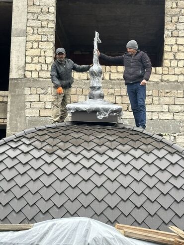 Çerepitsa: Metal dam örtükləri, rəng - Yaşıl — 25