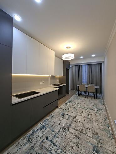 маариф: 1 комната, 42 м², Асанбай мкр Элитка, 2 этаж, Евроремонт — 1