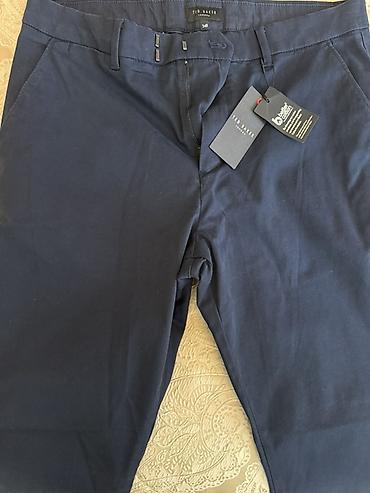 Kişi geyimləri: Klassik Şalvar, Ted Baker London, rəng - Göy — 4