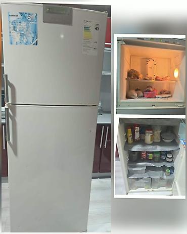 Siemens ikiqat qapılı soyuducu - Ölçü: 185 x 70 sm - Üst kamera