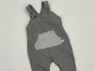 Spodnie i Legginsy: Ogrodniczki, 3-6 m, stan - Dobry